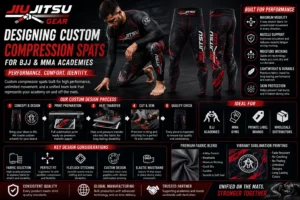 Designing Custom Compression Spats for BJJ and MMA Academies