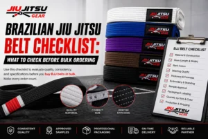 Brazilian Jiu Jitsu Belt Checklist: What to Check Before Bulk Ordering